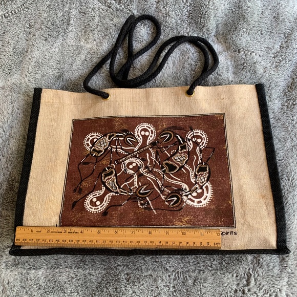 Coated Canvas Tote - Picture 3 of 4